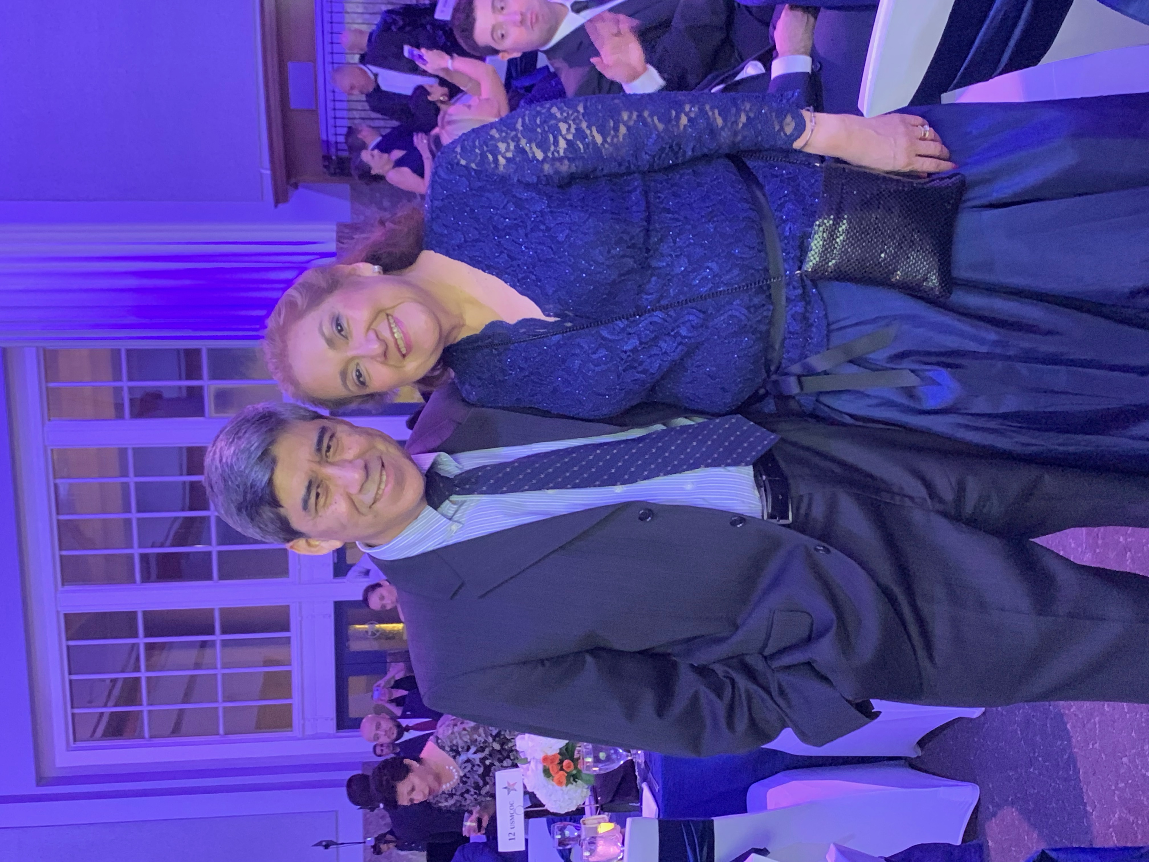 Jaime Gutierrez LL.M. '20, left and his wife Lupita Gutierrez, right.